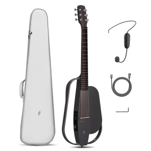 Smart Carbon Fiber Electric Guitar - Enya NEXG SE - Black