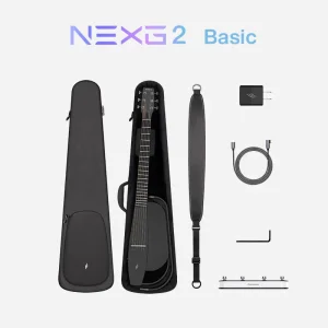 Enya NEXG2 Basic – Carbon Fiber Smart Electric Guitar - Black