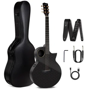 Smart Carbon Fiber Electro-Acoustic Guitar Enya X4 Pro/S4.EQ